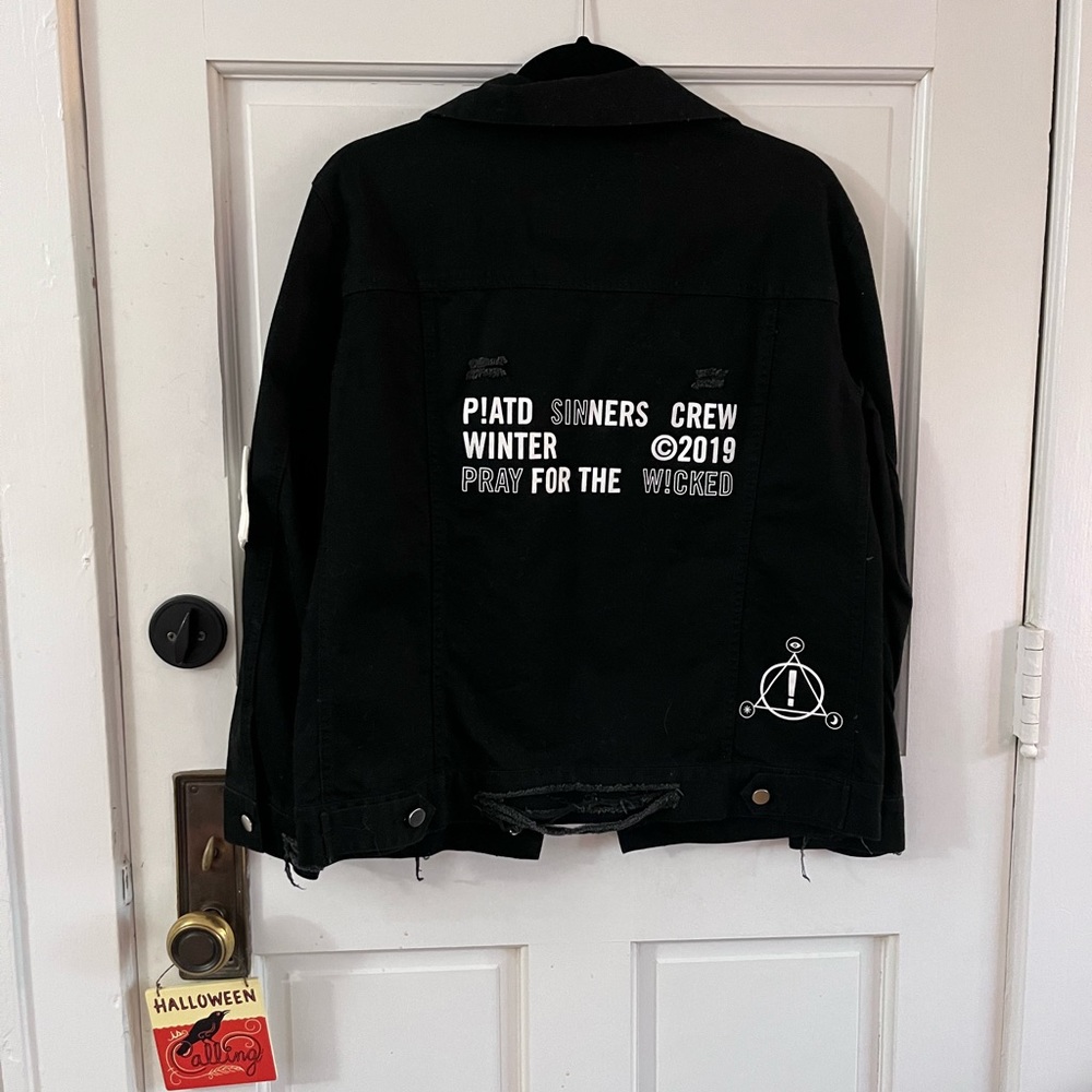 Panic! At at the Disco distressed jacket